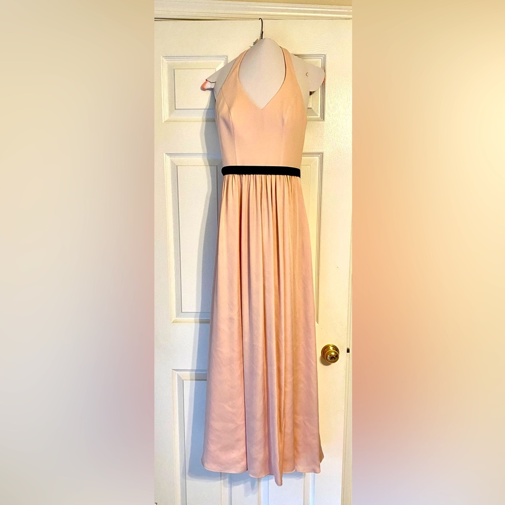 Vera Wang White Blush Pink Gown Size 0